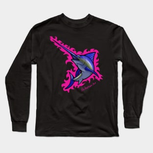 Marlin Rad Design Long Sleeve T-Shirt